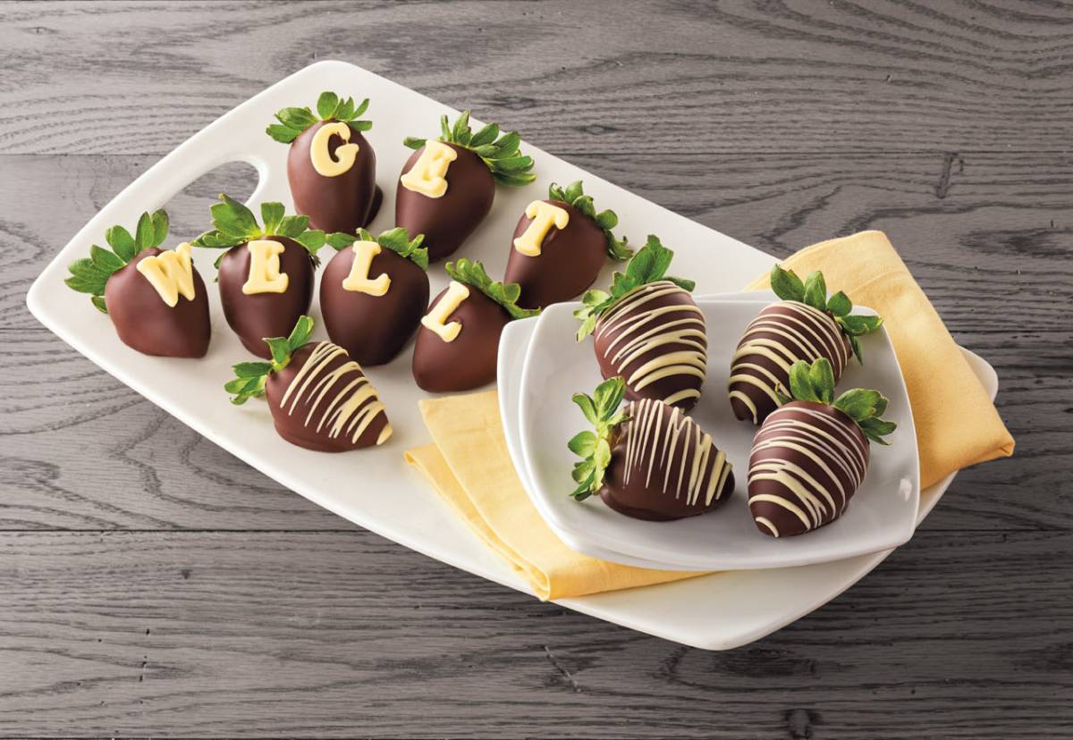 Get Well Gift Ideas chocolate covered strawberries