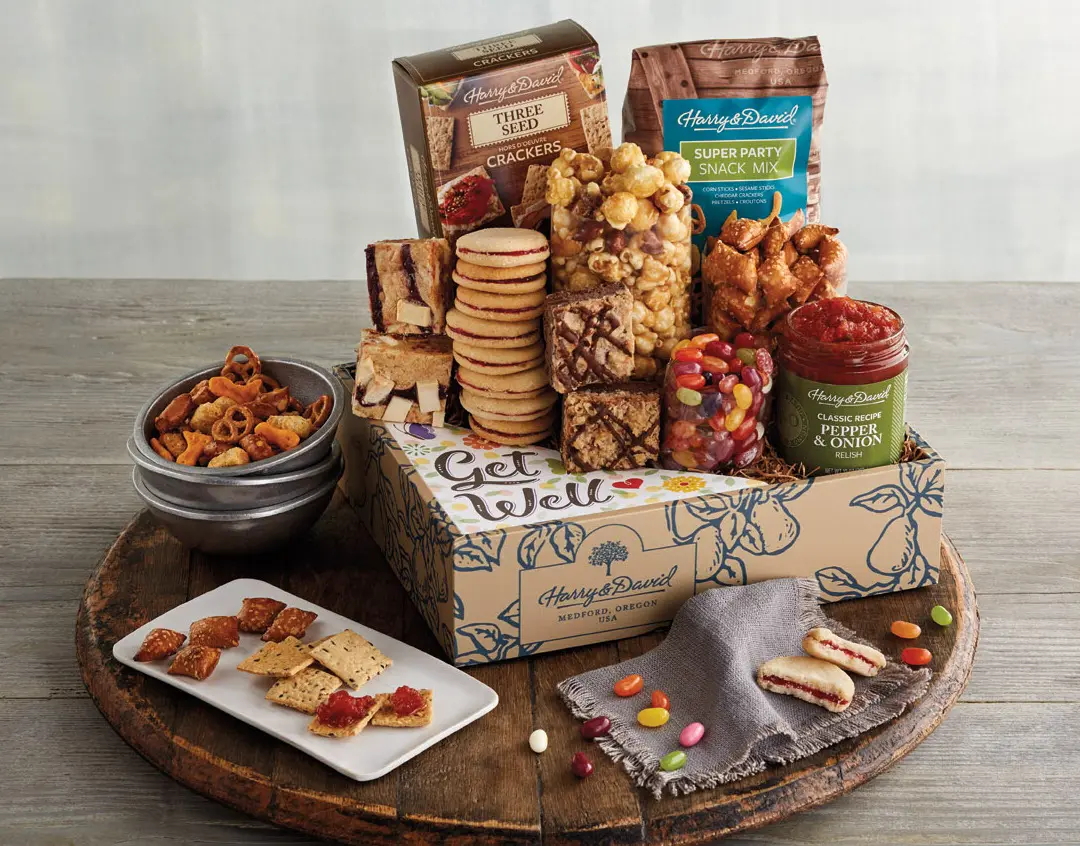 Get Well Deluxe Sweet and Salty Gift Box