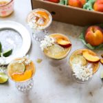 Sparkling Elderflower and Fresh Peach Margarita Recipe