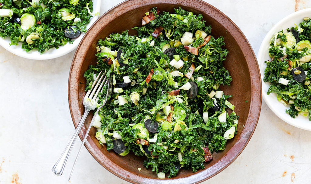 pear salad in bowl