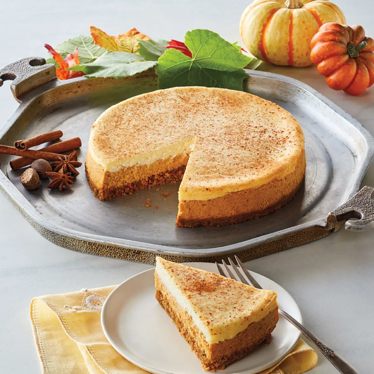 Harry & David Pumpkin Cheesecake  