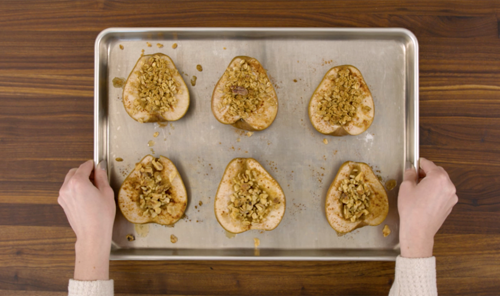 simple baked pears recipe