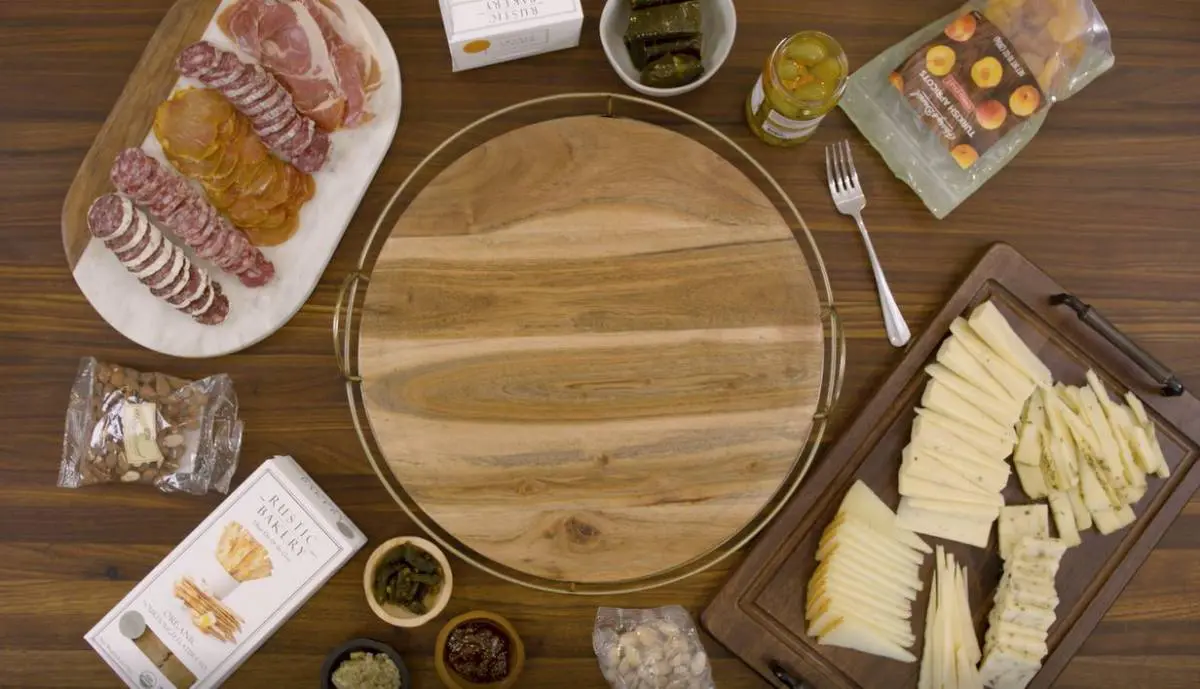 Preparing the Charcuterie Board