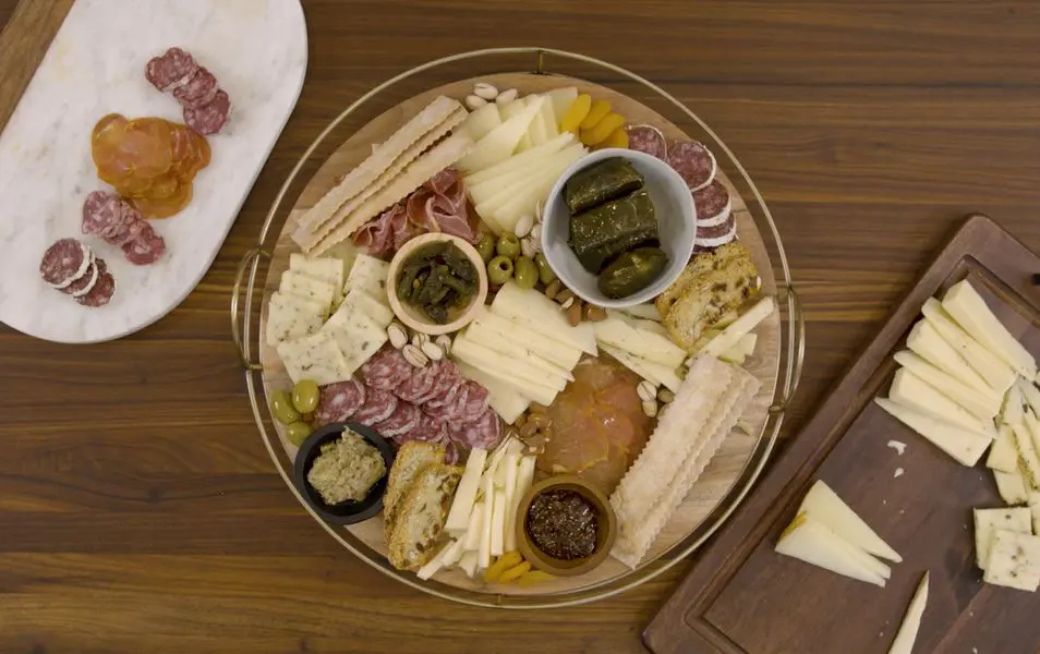 Finished Charcuterie Board