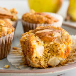 Pear Muffins With Oat Streusel