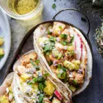Al Pastor Chicken Tacos With Grilled Pineapple Salsa