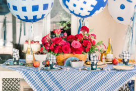 summer tablescape