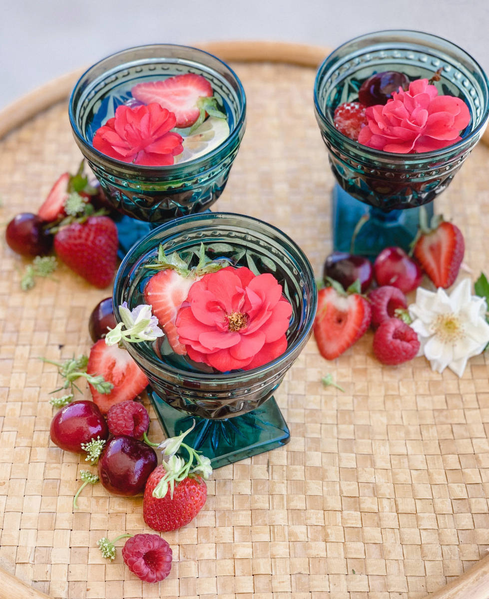 Red White and Blue Sangria for the 4th of July