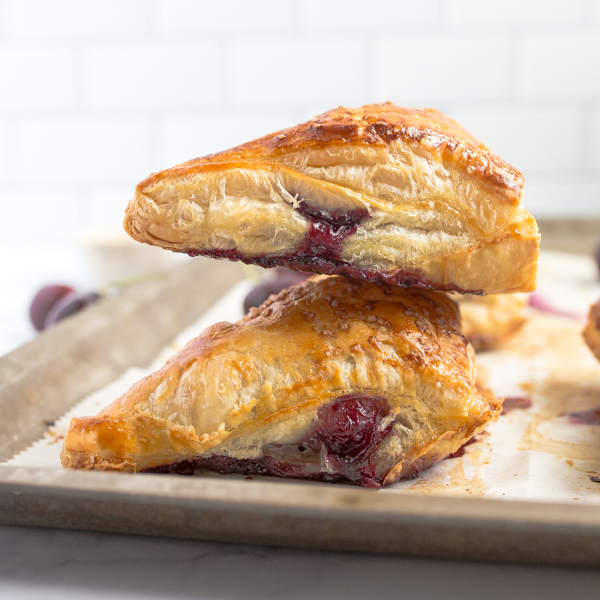 cherry turnovers with Harry & David cherries