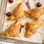 Sweet Cherry Turnover Made With Fresh Cherries