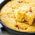 Homemade Cornbread With Classic Pepper & Onion Relish