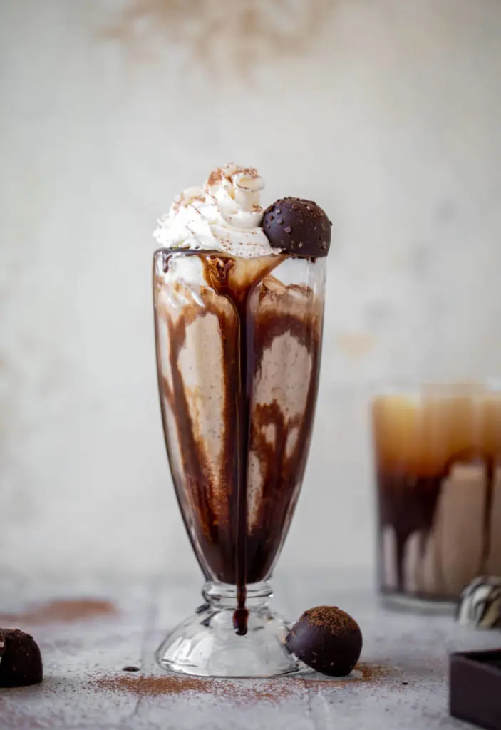 chocolate truffle milkshake