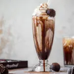 Homemade Chocolate Truffle Milkshake