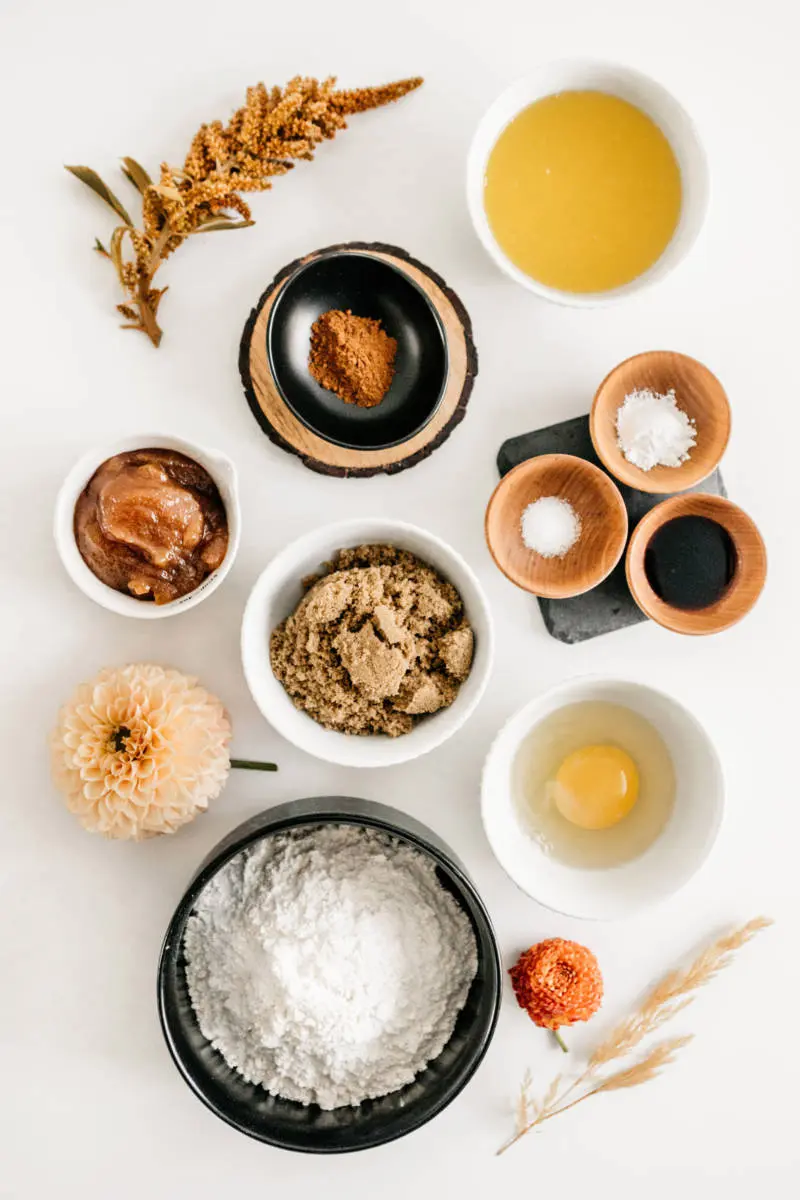 ingredients for making donuts at home