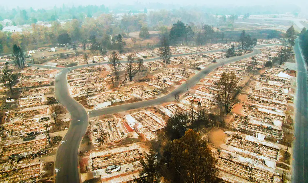 Almeda Fire Destruction