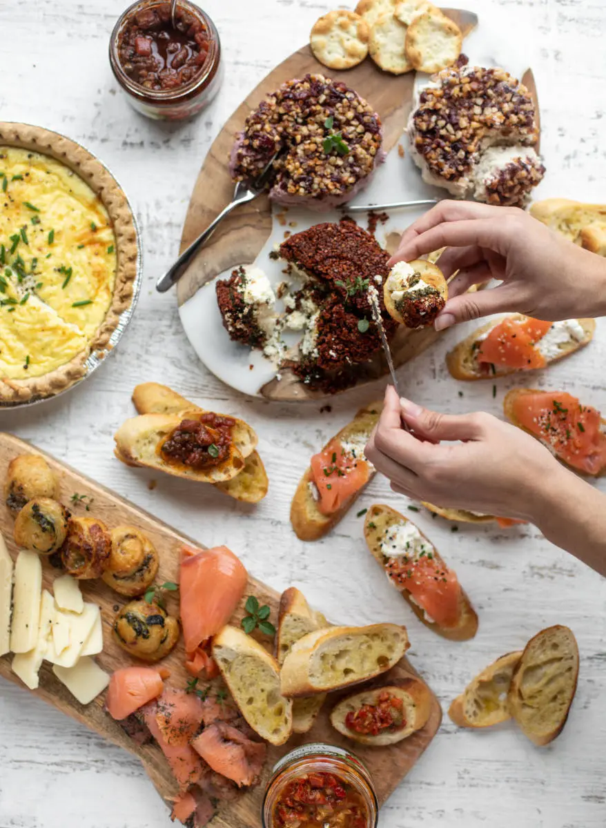 Harry & David make-ahead appetizer spread