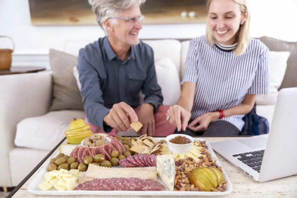 virtual charcuterie board