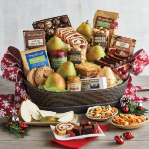 cozy christmas gift basket