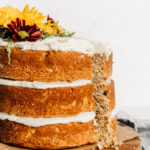 Pear Spice Cake with Mascarpone Frosting