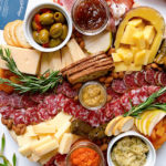 charcuterie and cheese plate
