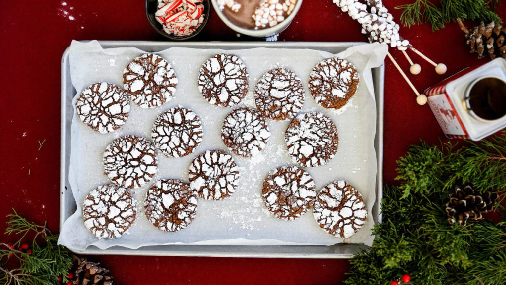 crinkle cookies