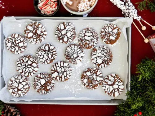 crinkle cookies