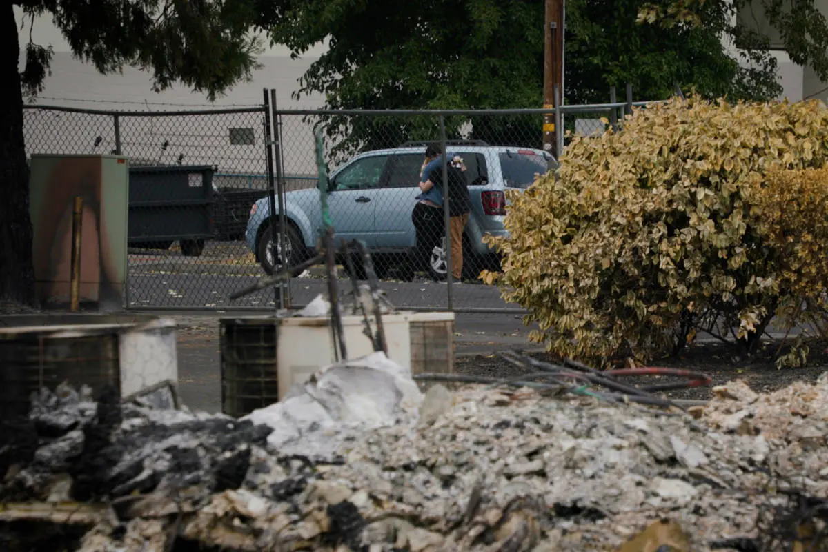 people after the almeda fire