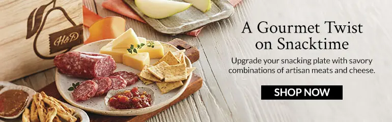 Twist on Snacktime - Meat & Cheese Collection Banner ad
