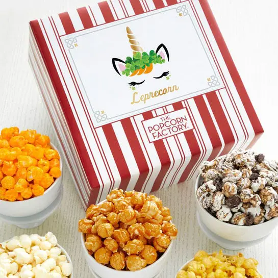 Popcorn st patricks day gift ideas