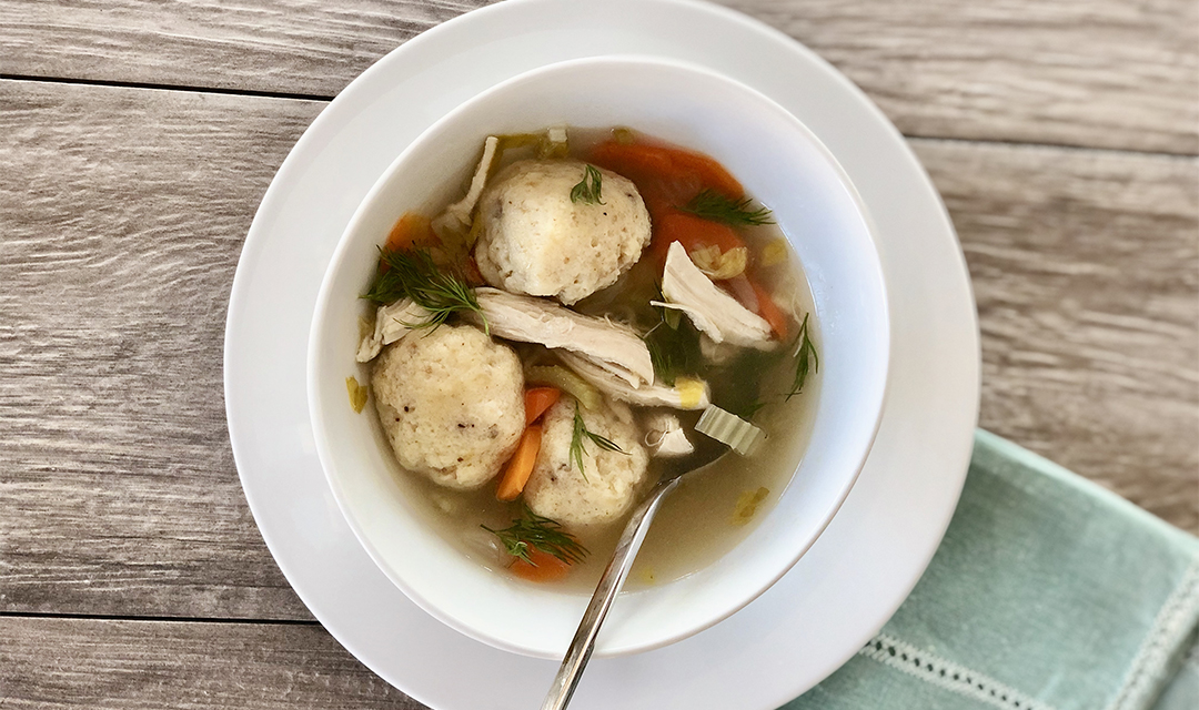 Matzo Ball Soup - The Forked Spoon