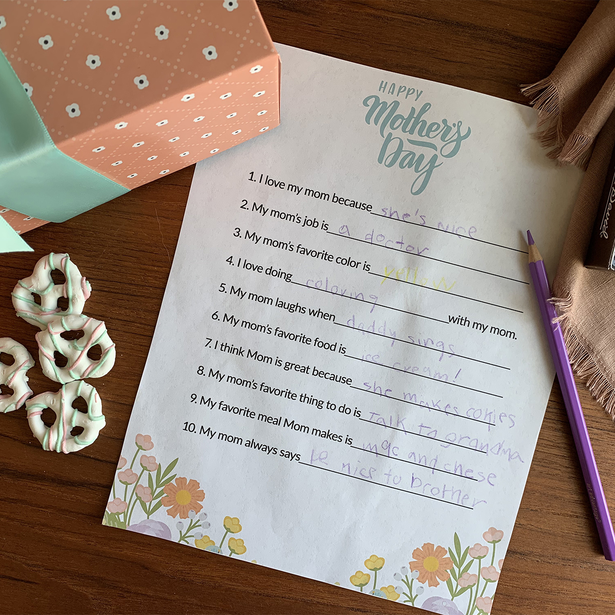 Mother's Day craft