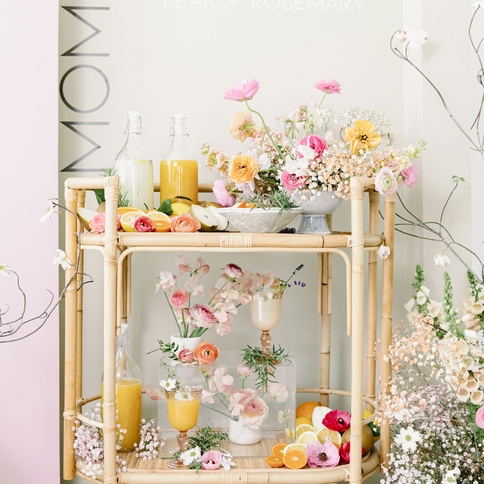 Mother's Day mimosa bar