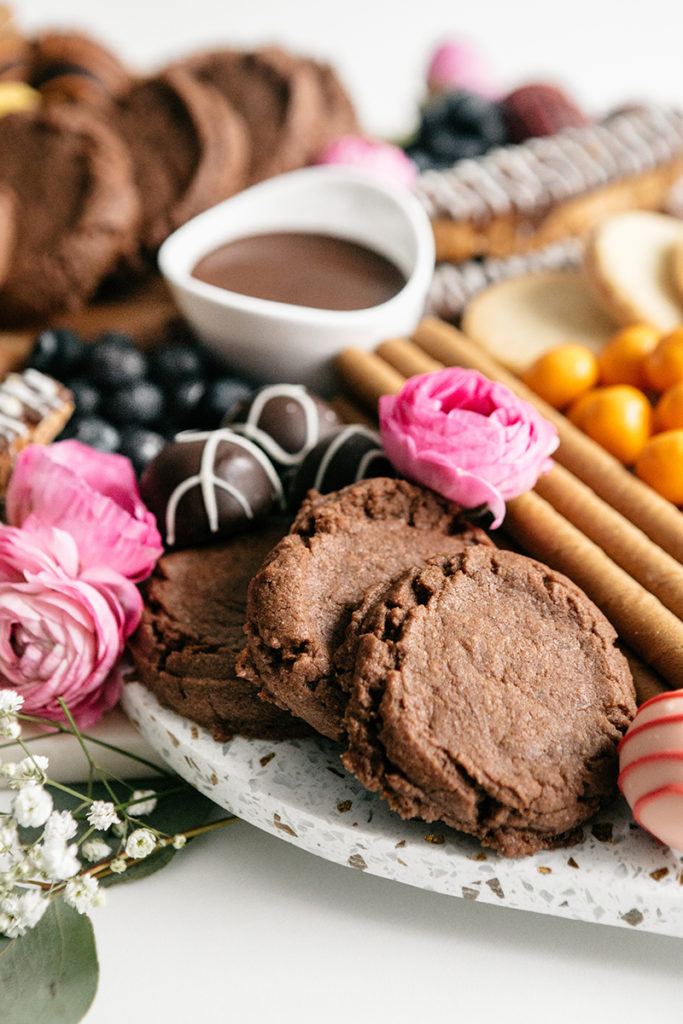 mother's day dessert board