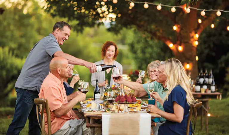 backyard party