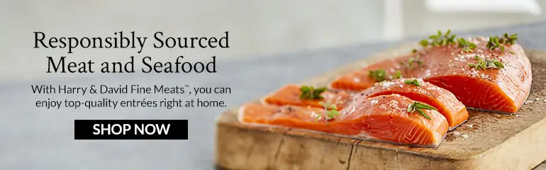 Responsibly Sourced Meat and Seafood - Meat & Seafood Collection Banner ad