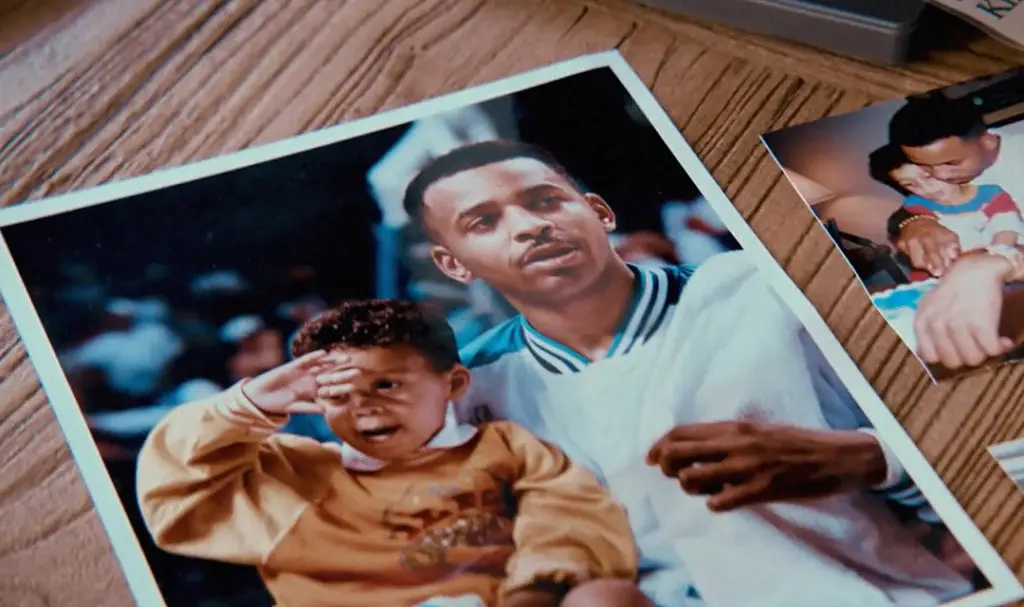 Dell Curry and son Seth