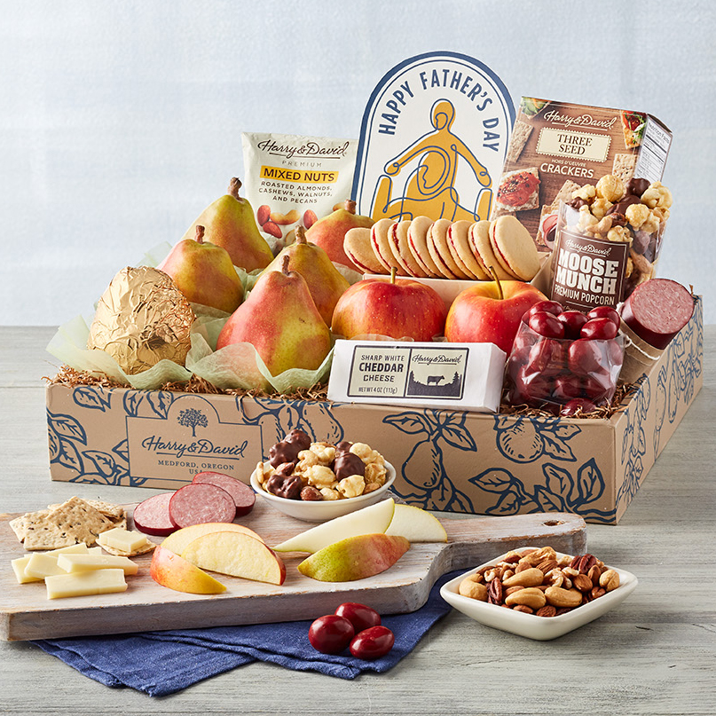 father's day sweet and savory gift box