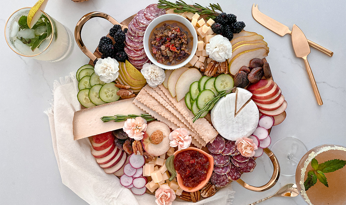 The Secret to Happiness is a Lot of Bourbon and a Little Ice Cheese Board 