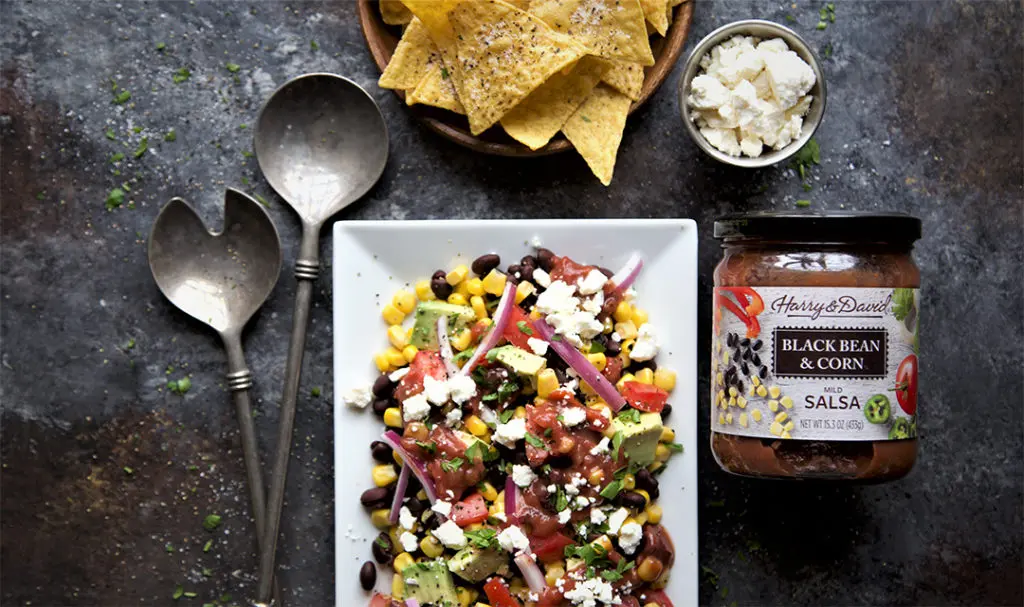 black bean and corn salad