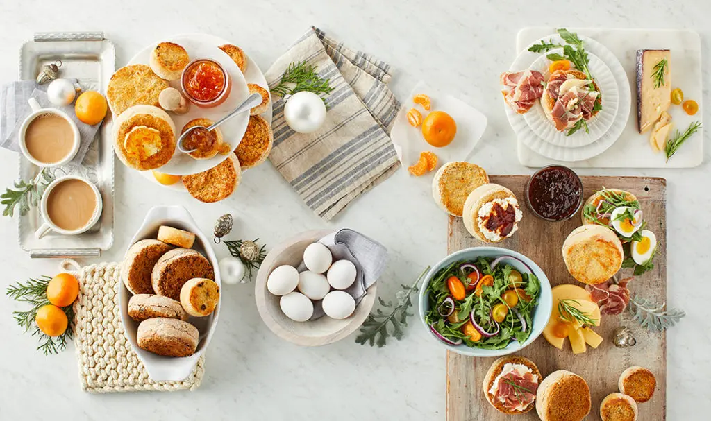 history of brunch -- brunch dishes image