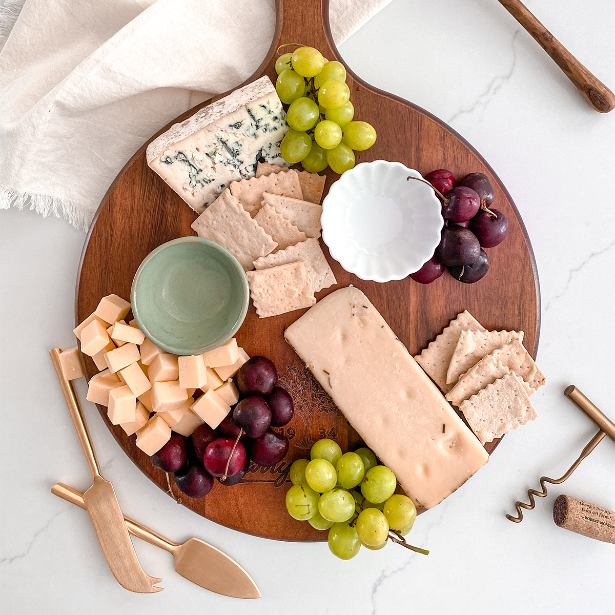 charcuterie board step 3