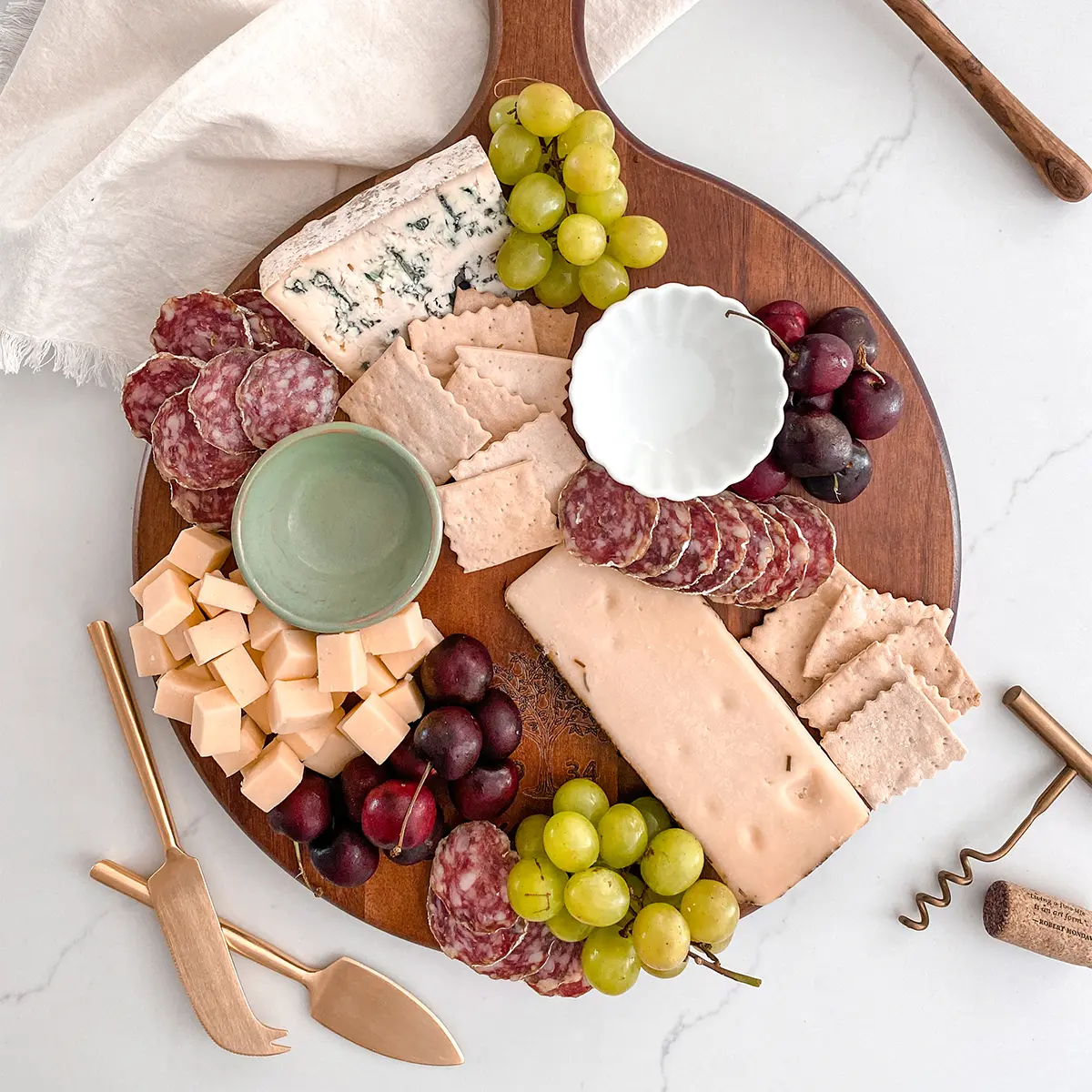 charcuterie board step 4