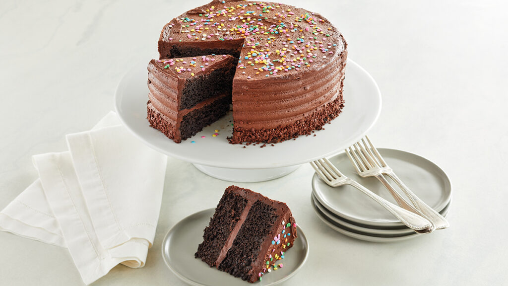 Birthday gifts image - Harry & David chocolate birthday cake