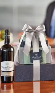 customer appreciation image -- wine gift