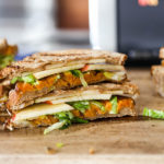 Pressing Matters: Cheesy Panini with Apples, Pears, and Sweet Potatoes