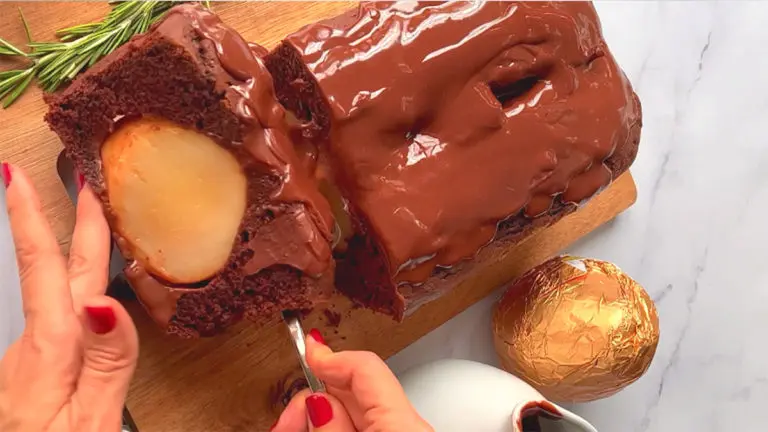 Sweeten Up the Holidays With a Poached Pear Chocolate Cake