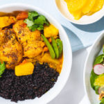 Curry in a Hurry: Pineapple Chicken With Orange Ginger Salad