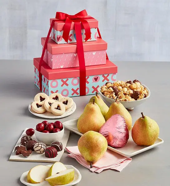 Tower of Treats Valentine's Day Gift