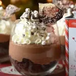 Peppermint Hot Cocoa Cheesecake