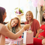A photo of celebrations community with a group of women at a baby shower